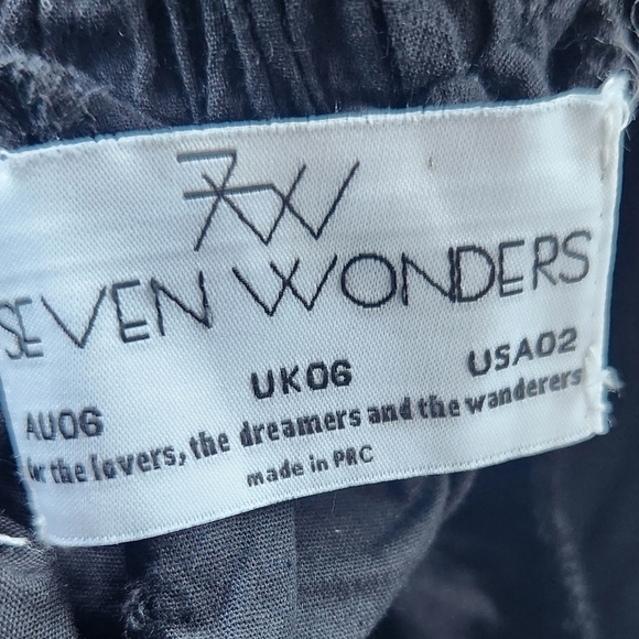 SEVEN WONDERS‎ Isabelle Skirt Black - Picture 7 of 7